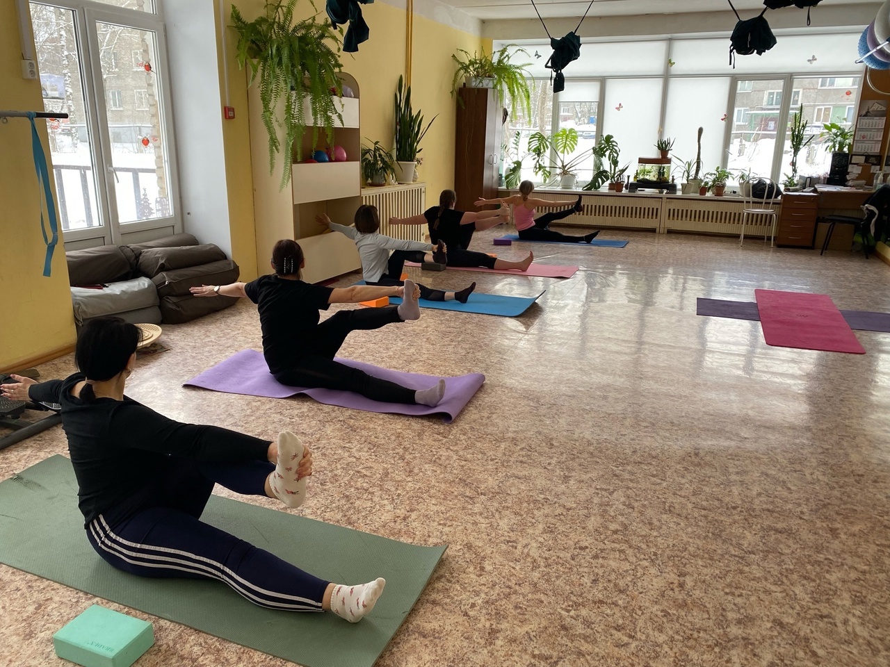 Йога на работе