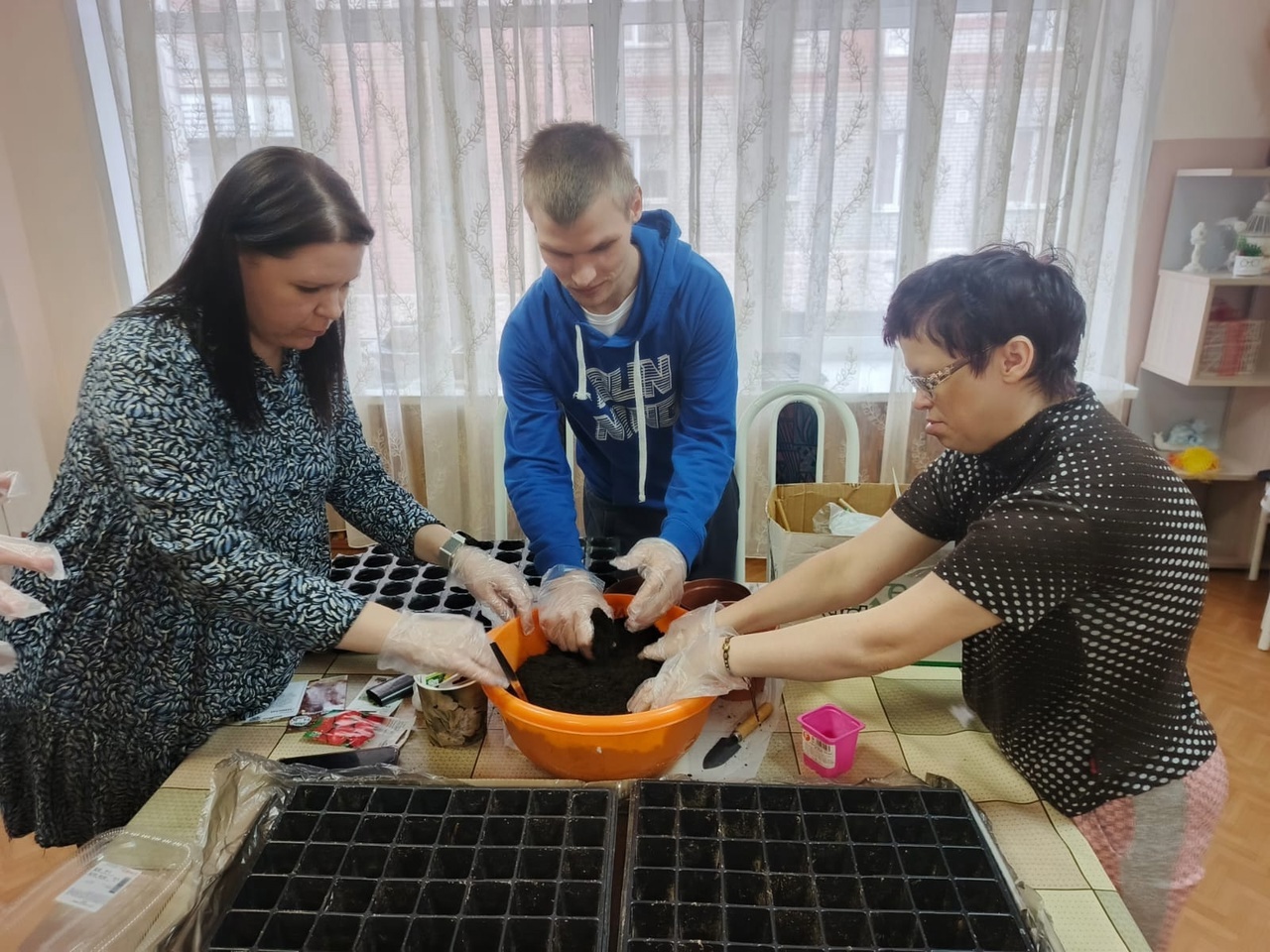 Делаем первые в этом году посадки