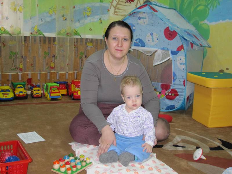 Занятие в службе ранней помощи Туманов Дима