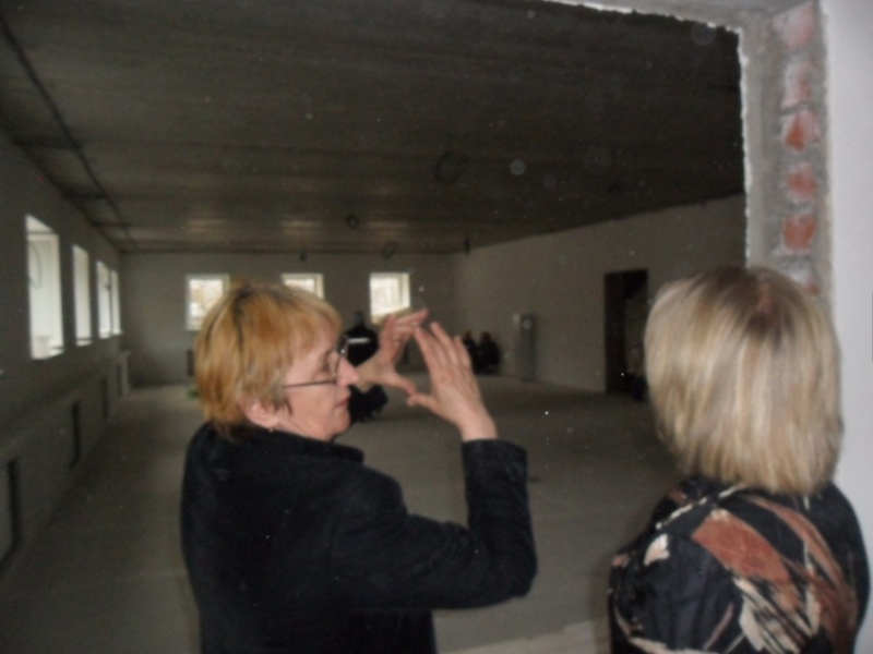 Строительство вспомогательного корпуса