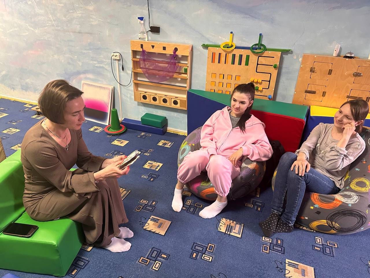 В «Преодолении» работает группа поддержки родителей «Ответственное родительство»