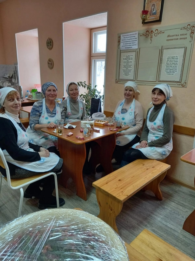 22 февраля состоялся благотворительный обед для получателей услуг отделения социальной адаптации