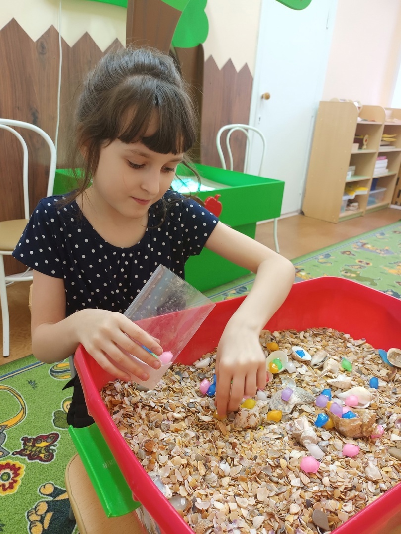 Игры в ракушечнике пользуются популярностью у детей