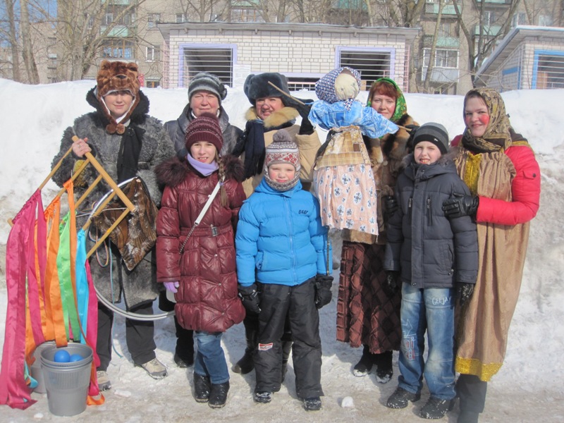 Масленица в проекте Огонек