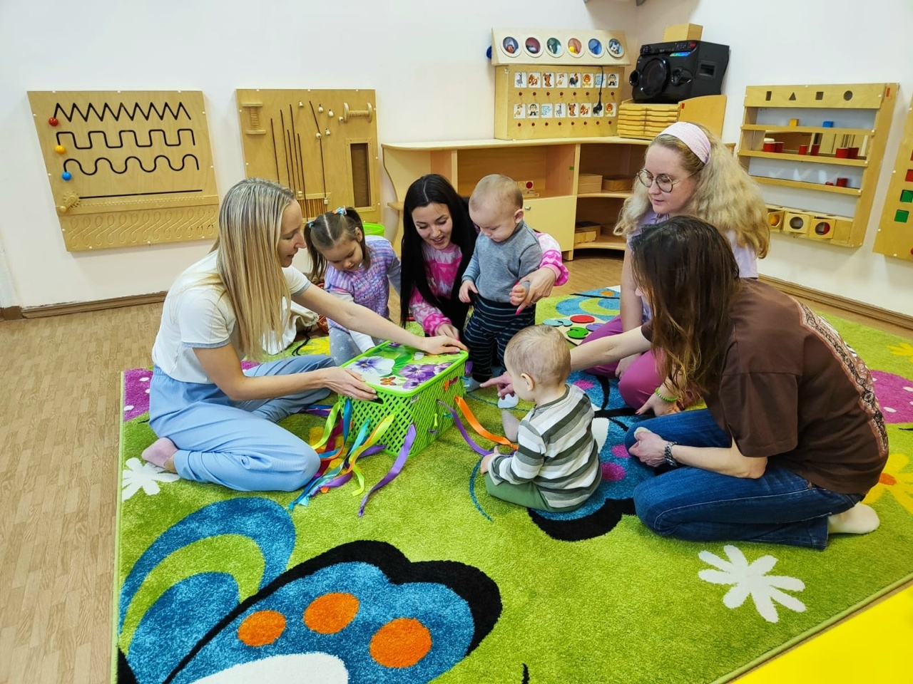 Роль мамы на занятии: от наблюдателя до активного помощника