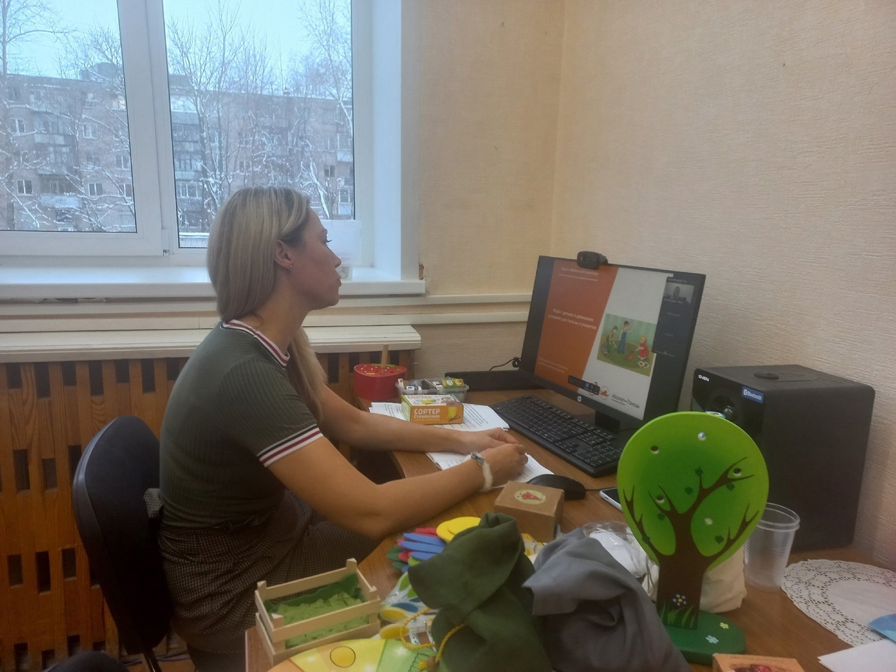 Вебинар для коллег из Вытегры состоялся вчера на базе «Преодоления»