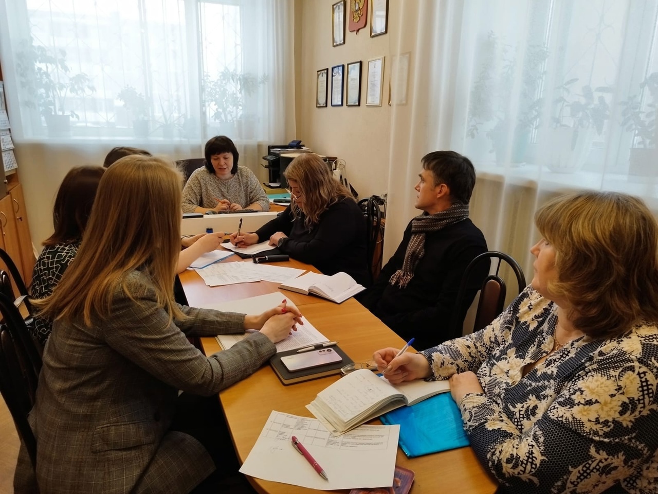 Центр "Забота" принял участие в рабочей группе по проекту организации занятости граждан Малечкинского с/п