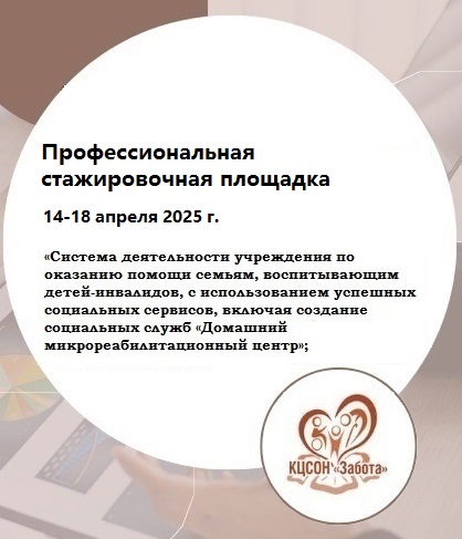Готовимся к проведению профессиональной стажировочной площадки Фонда поддержки детей, находящихся в трудной жизненной ситуации