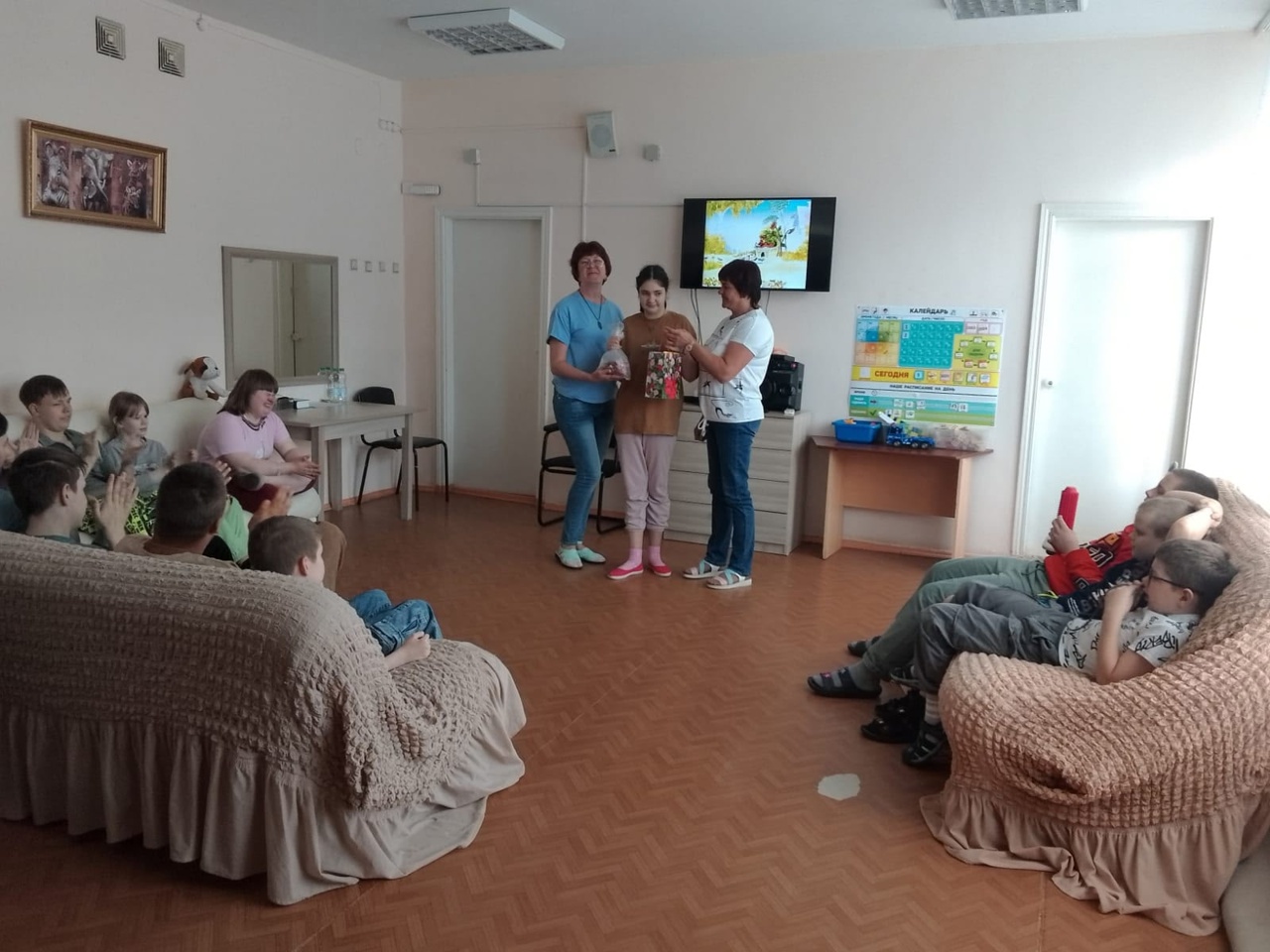 День рождения воспитанницы