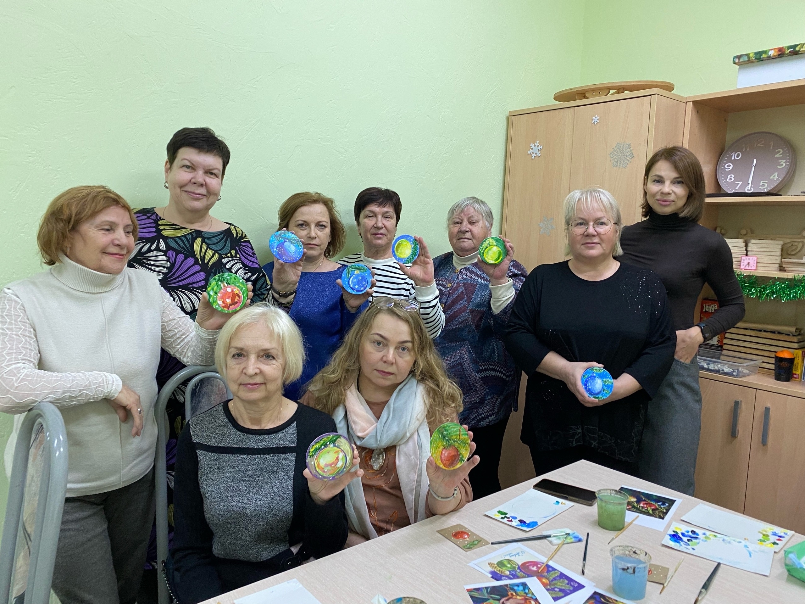 В центре «Забота» прошел праздничный мастер-класс