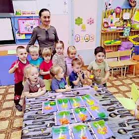 Рисуем шерстью